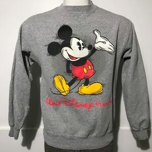 Vintage Mickey Walt Disney World Crewneck Sweatshirt